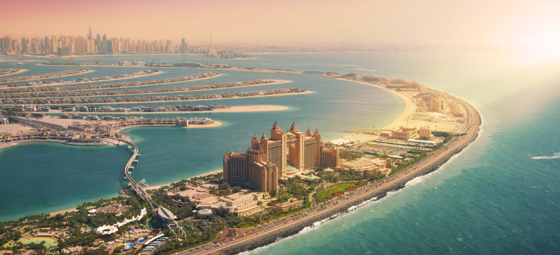 VAE dubai palm
