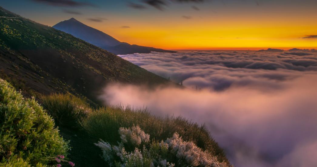 TENERIFE teide wolken