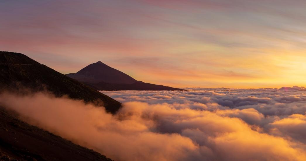 Tenerife Teide wolken