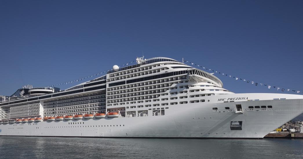 MSC Preziosa - Steekkaart Header