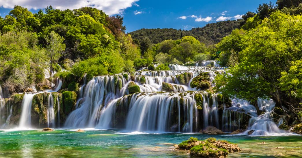 KROATIE N - KRKA watervallen