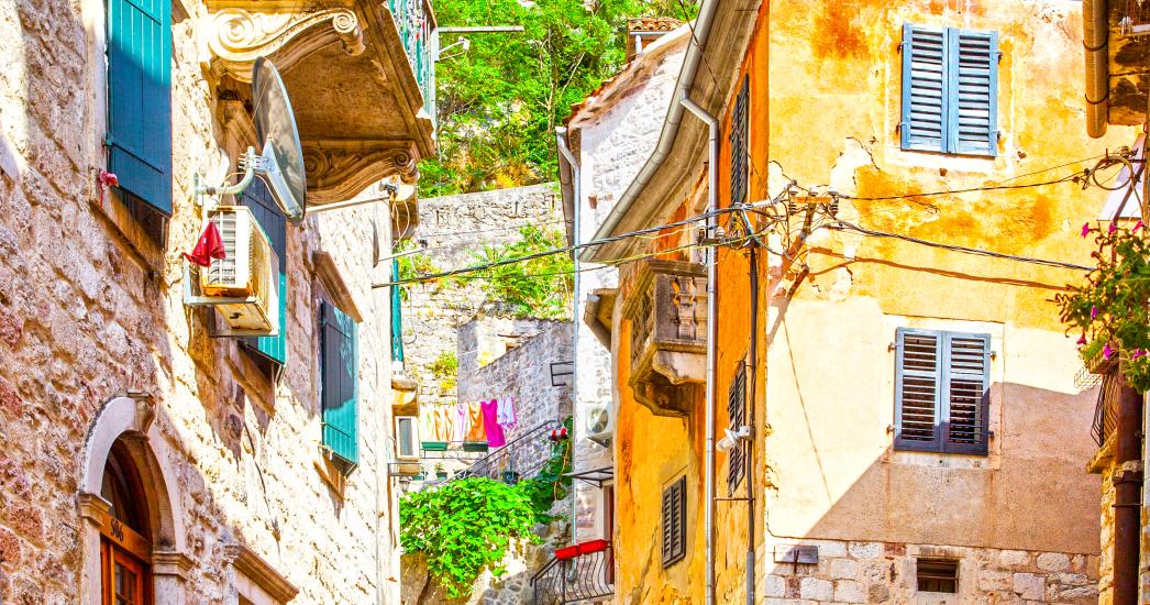 Montenegro Kotor straatje