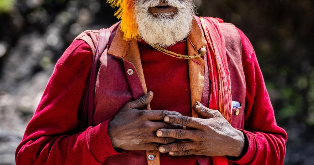 Nepal lokale man