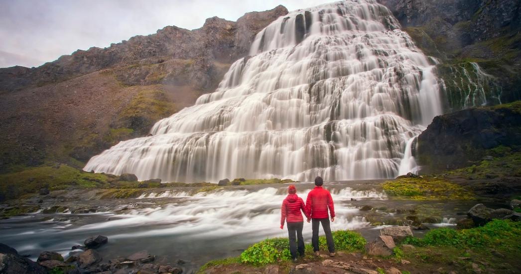 Ijsland Isafjordur Dynjandi waterval.jpg