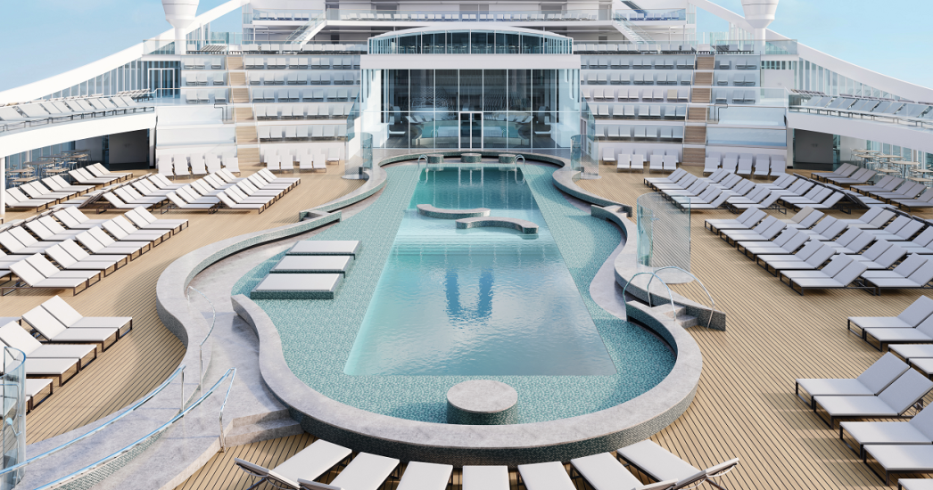 MSC World Europa pool